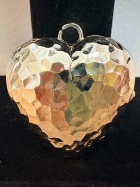 Heart Shaped Watch Pendant